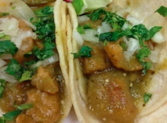 Taco de chicharron