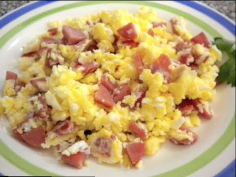 Desayuno Huevo con Salchicha