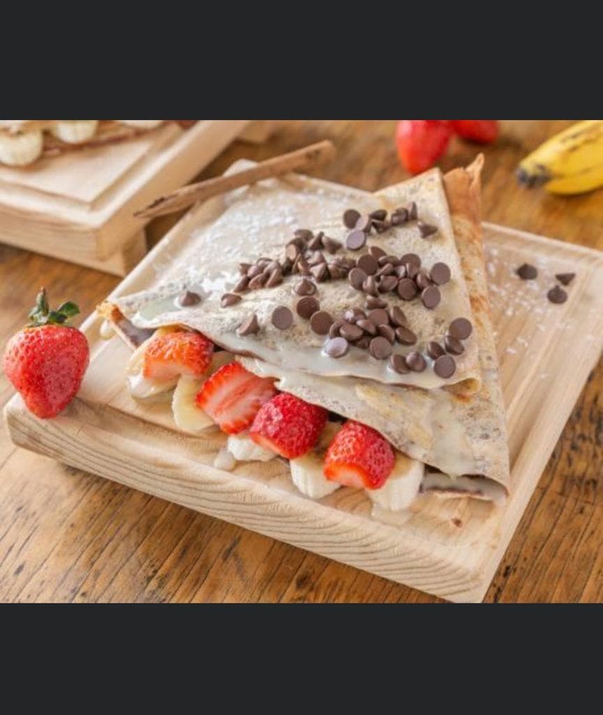 Prepara tu Crepa Dulce de 4 Ingredientes