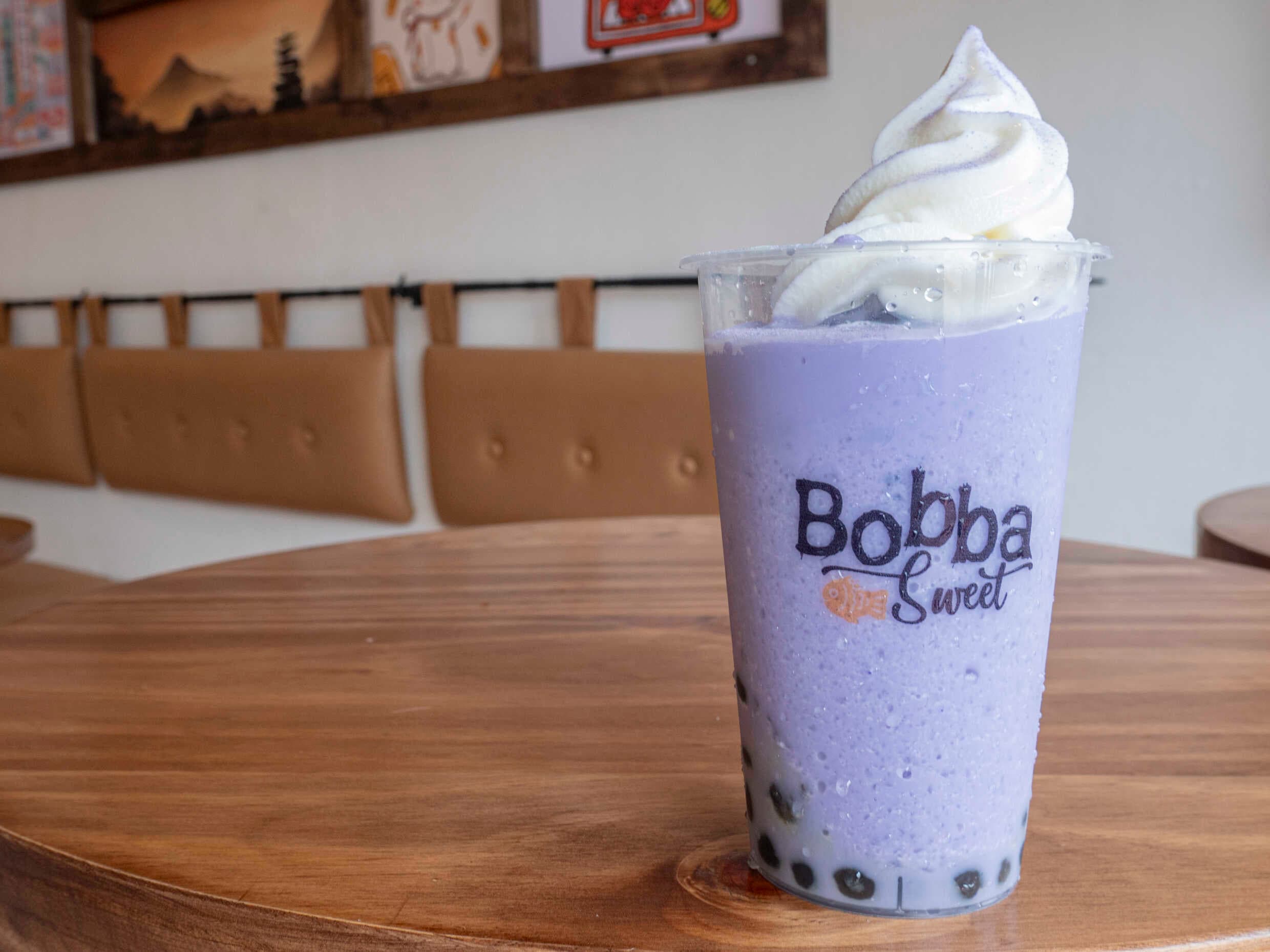Frappé de Taro con helado