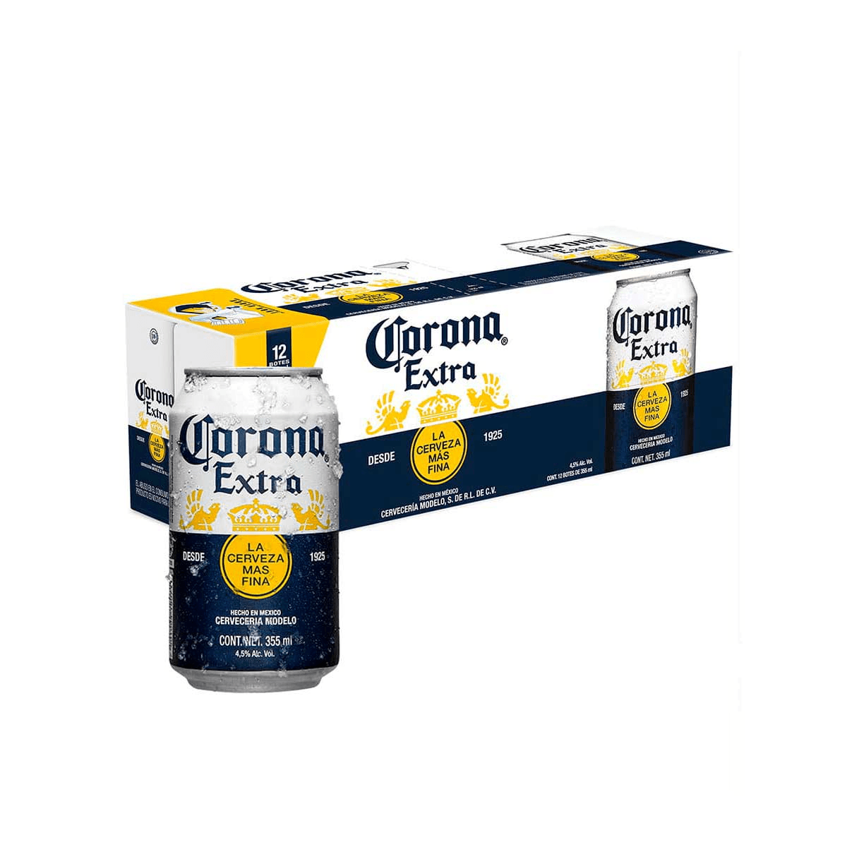 12 PACK CORONA EXTRA 355 ML REFRICHELADO