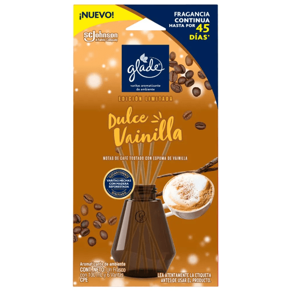 AMB GLADE VARITAS DULCE VAINILLA X100ml