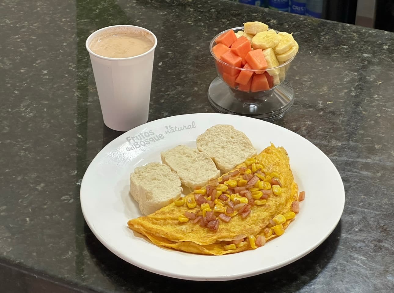 Desayuno con Huevos en Omelette