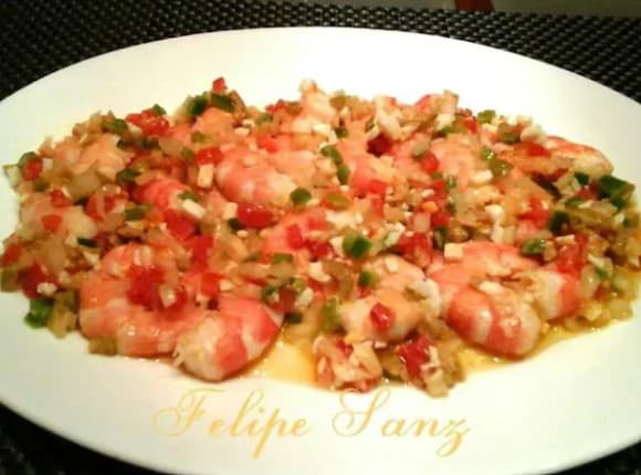 Langostinos a la Vinagreta