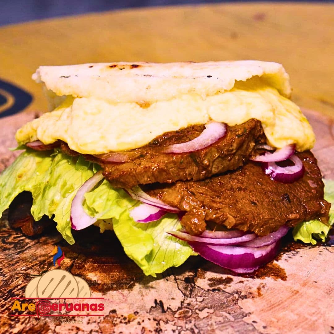 Arepa Adobo de Res