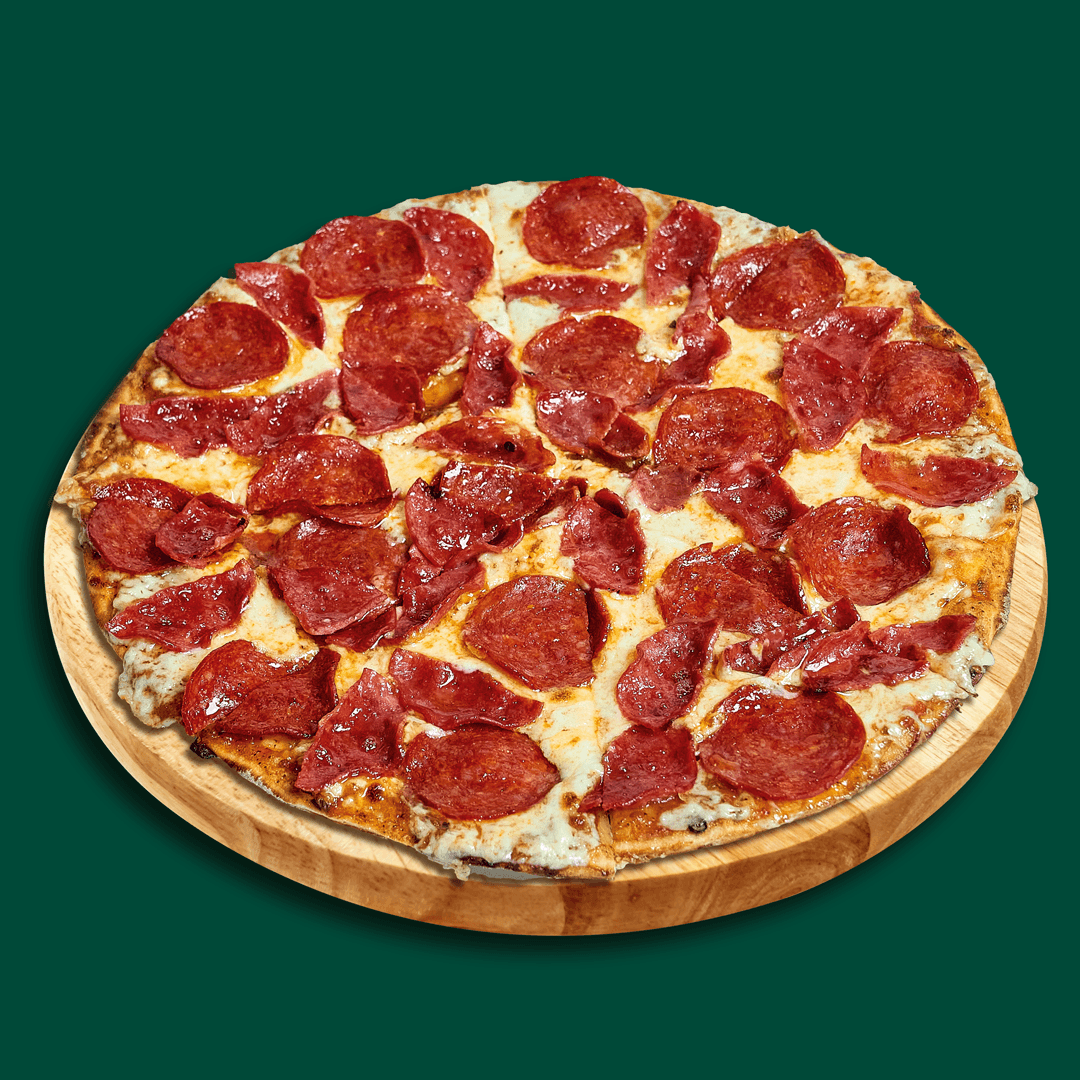 Pizza Personal Salami con Pepperoni