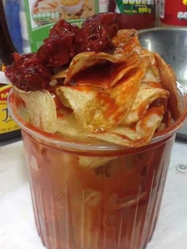 Papas Fritas Salseadas