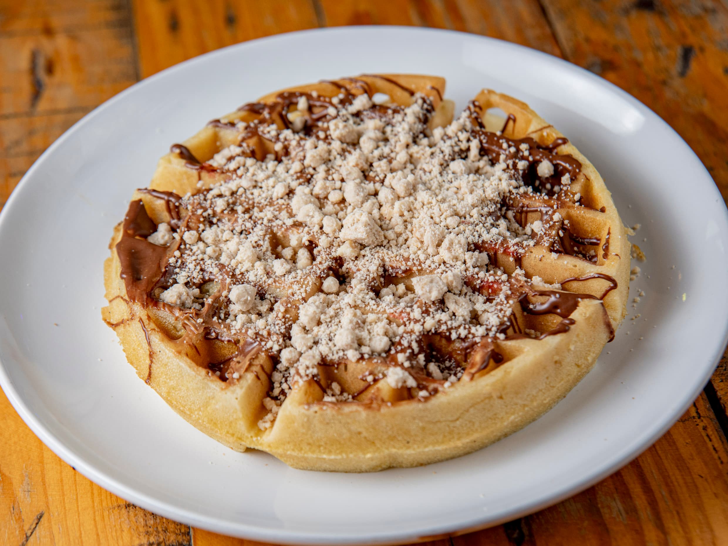 Waffle Mazapán