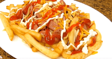 Salchipapas