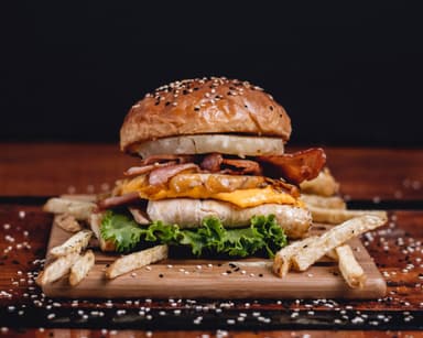Hawaiana Pollo Burger Hawaiana 🍔