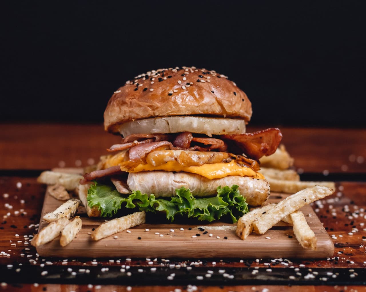 Hawaiana Pollo Burger Hawaiana 🍔