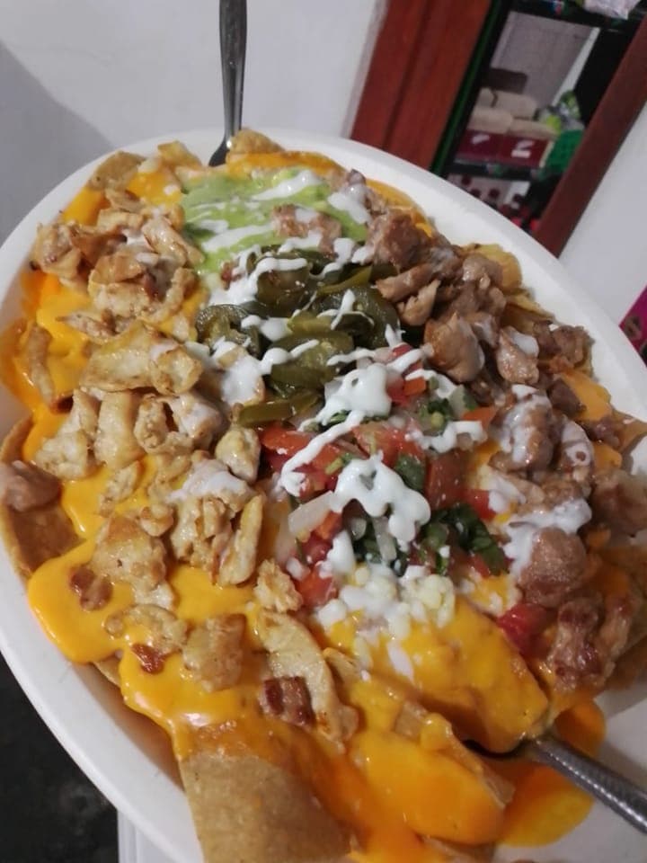 Nachos con Chistorra