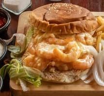 Hamburguesa de Camarón