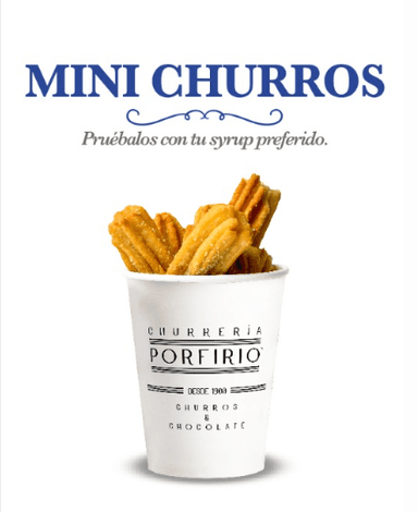 Mini Churros Quince Piezas