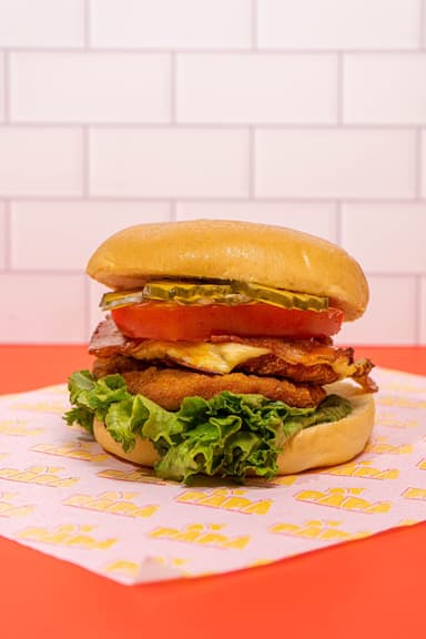 Hamburguesa de Pollo Thai