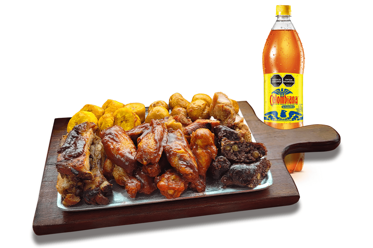 Picada Alitas + Gaseosa 1.5 LT