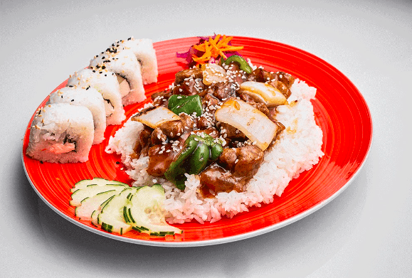 Combo Teriyaki de Res