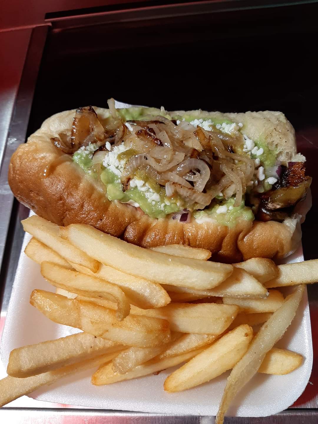 Salchipapas 1/2 Orden Chilidogo