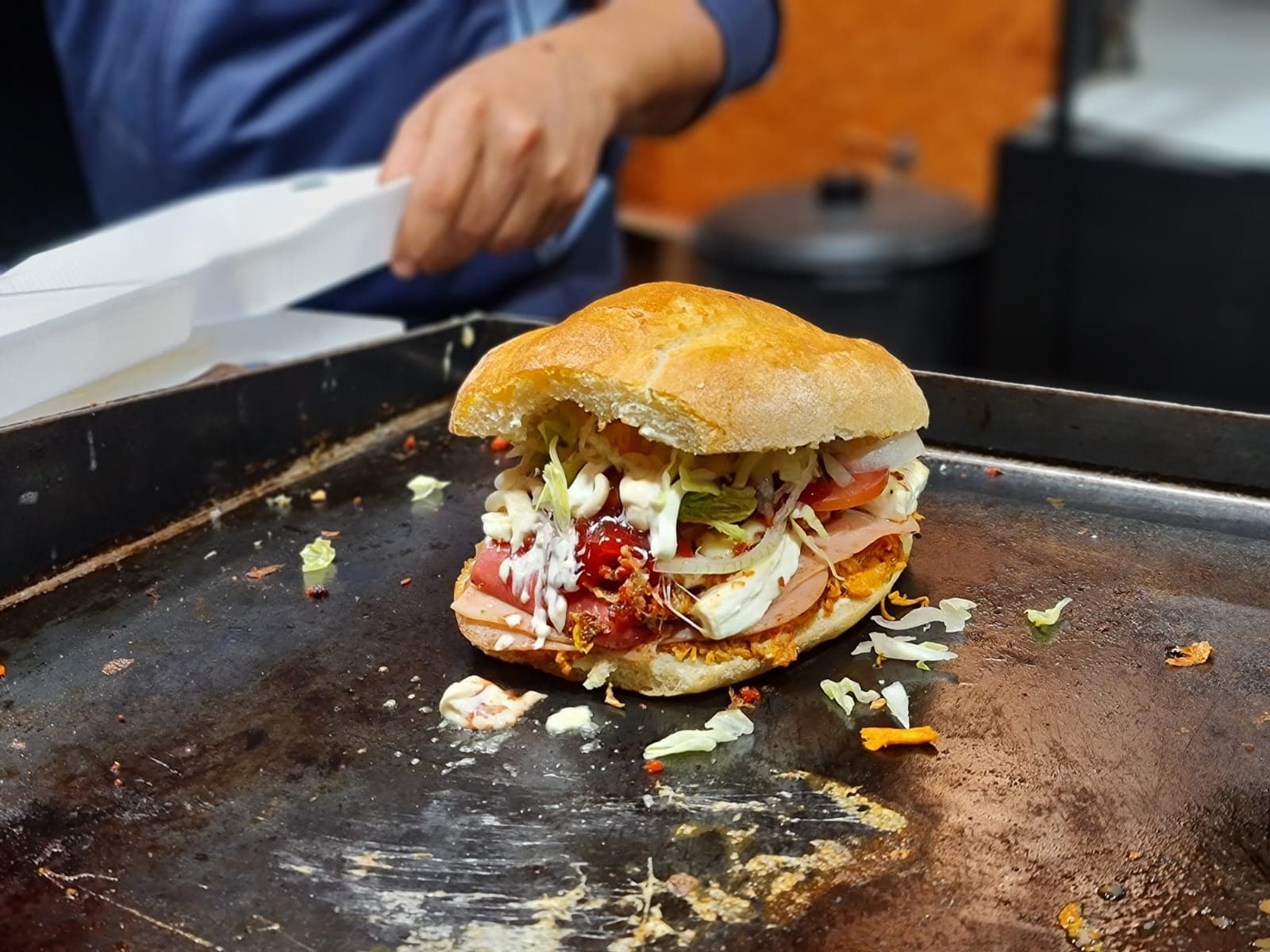 COMBO 3 LONCHE COMBINADO PIERNA CON JAMON + 2 BURR