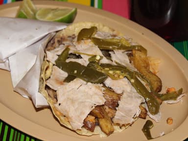 Taco de Bistec de Puerco