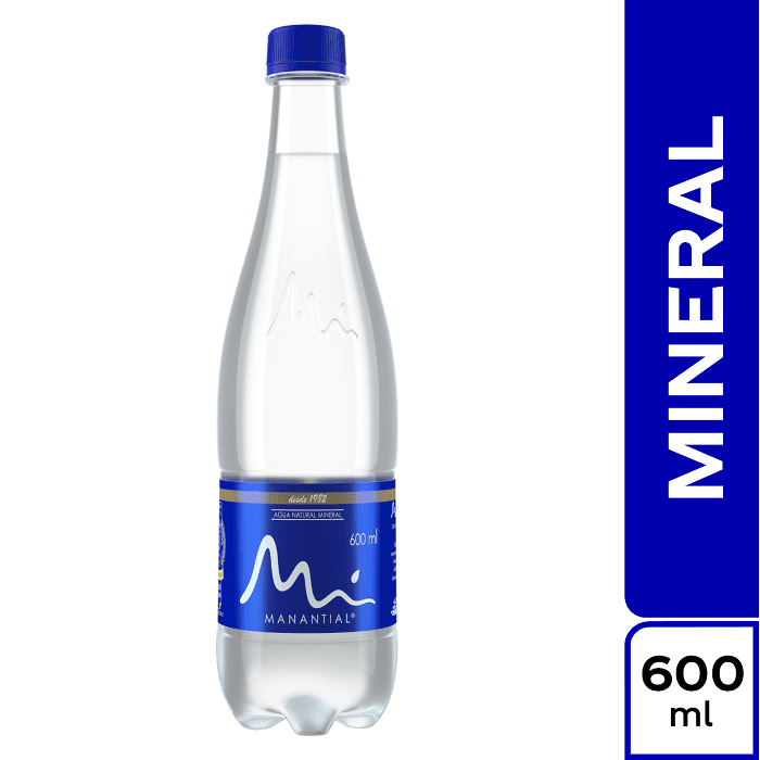 Agua Manantial sin Gas 600 ml