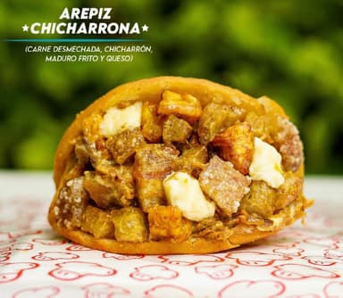 Arepiz Chicharrona