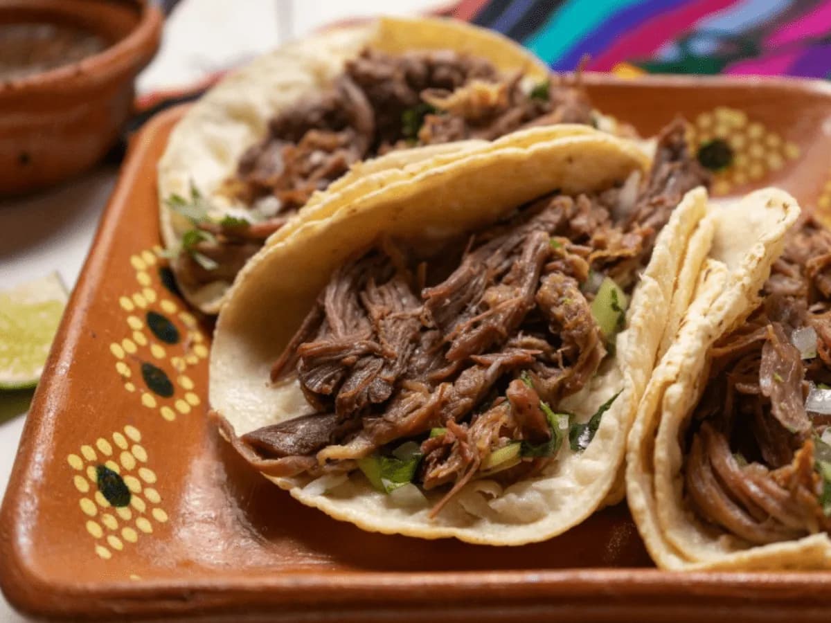 Taco Barbacoa Borrego