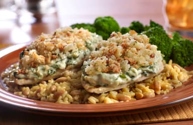Chicken Spinach Stack