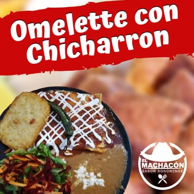 Omelette con Chicharrón
