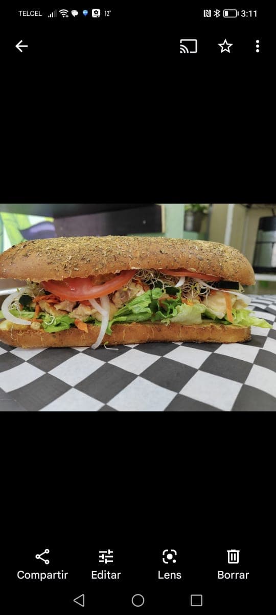 Baguette Hawaiano