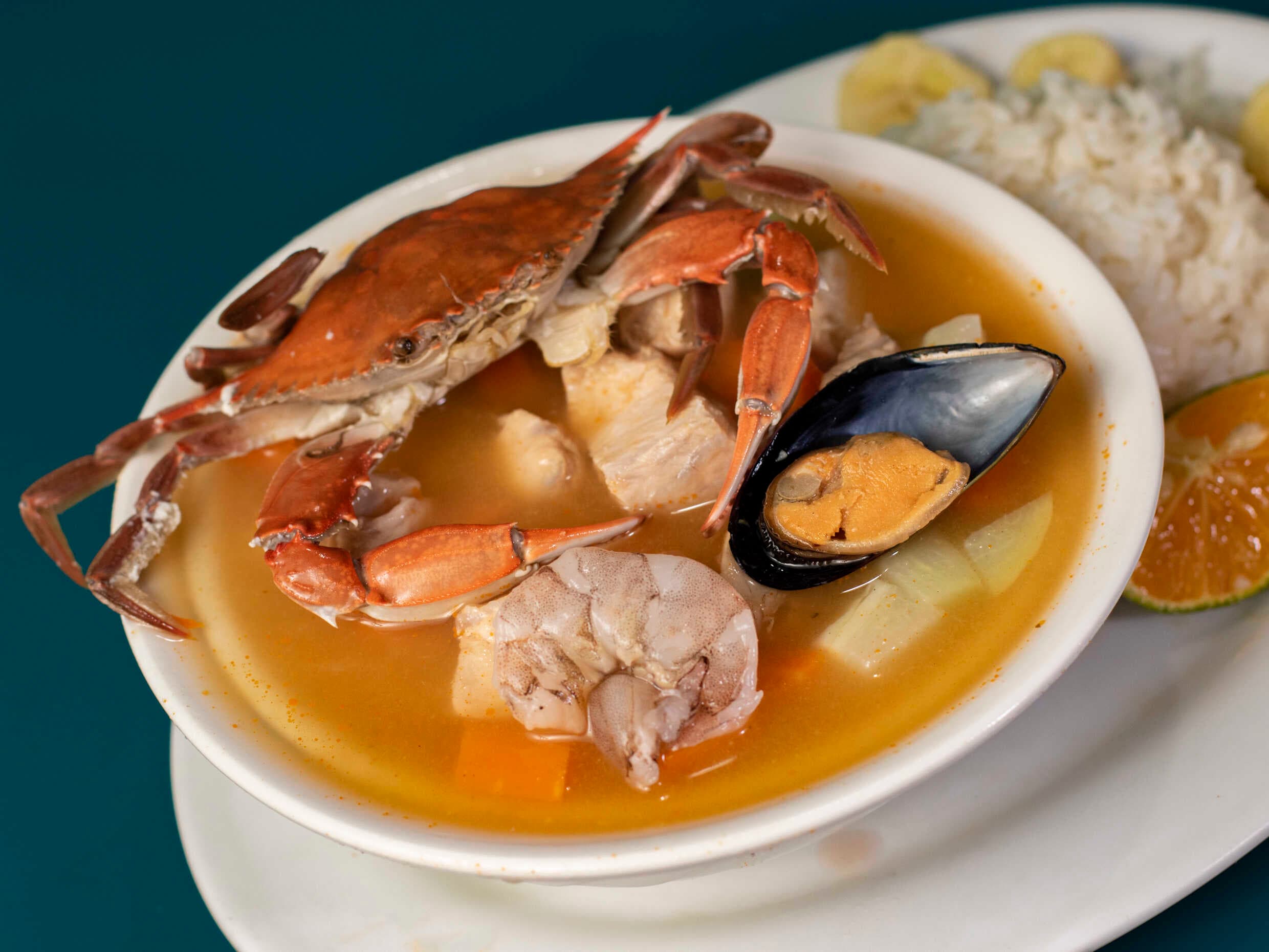 Crema de Mariscos
