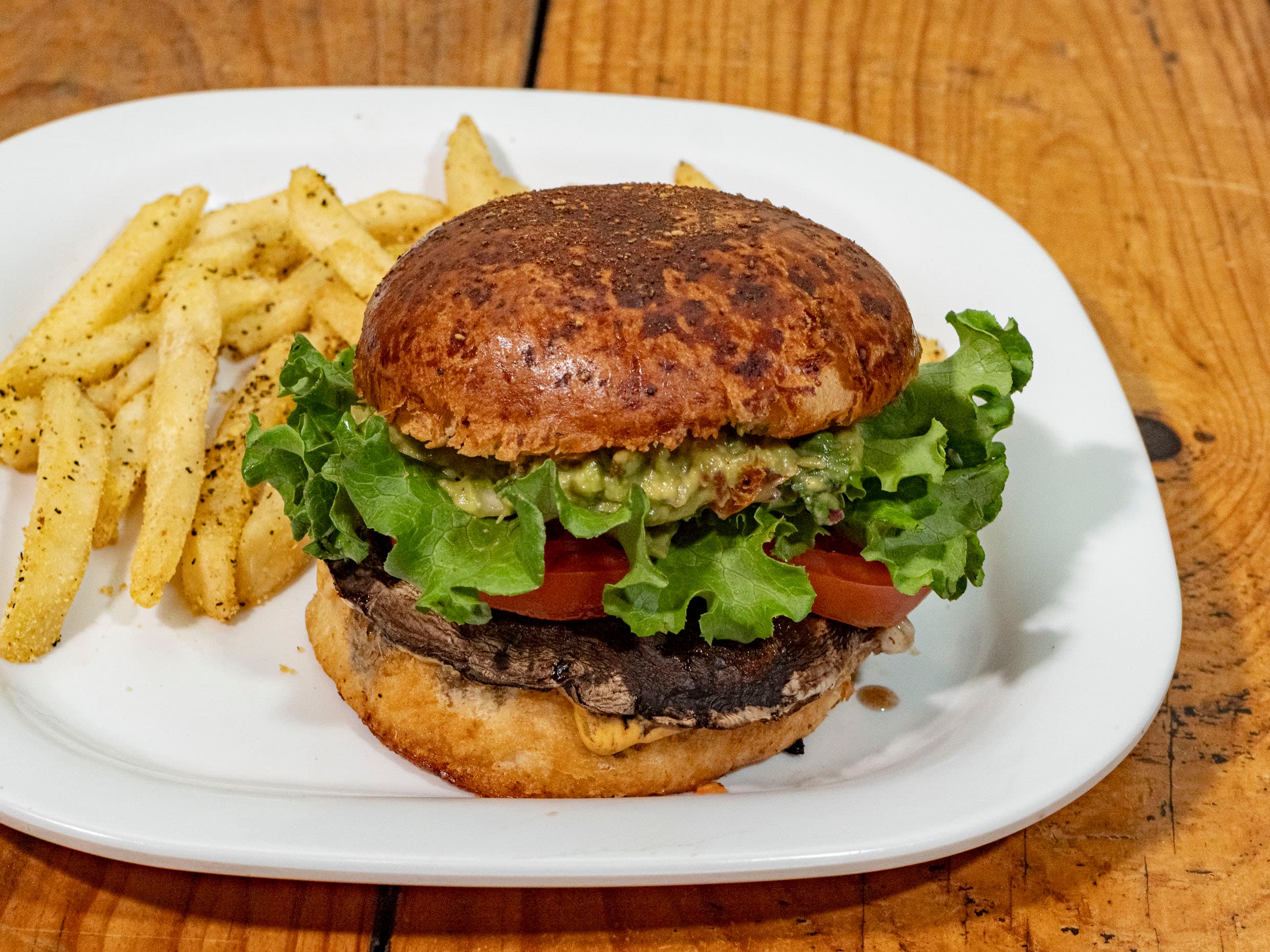 Hamburguesa de Portobello