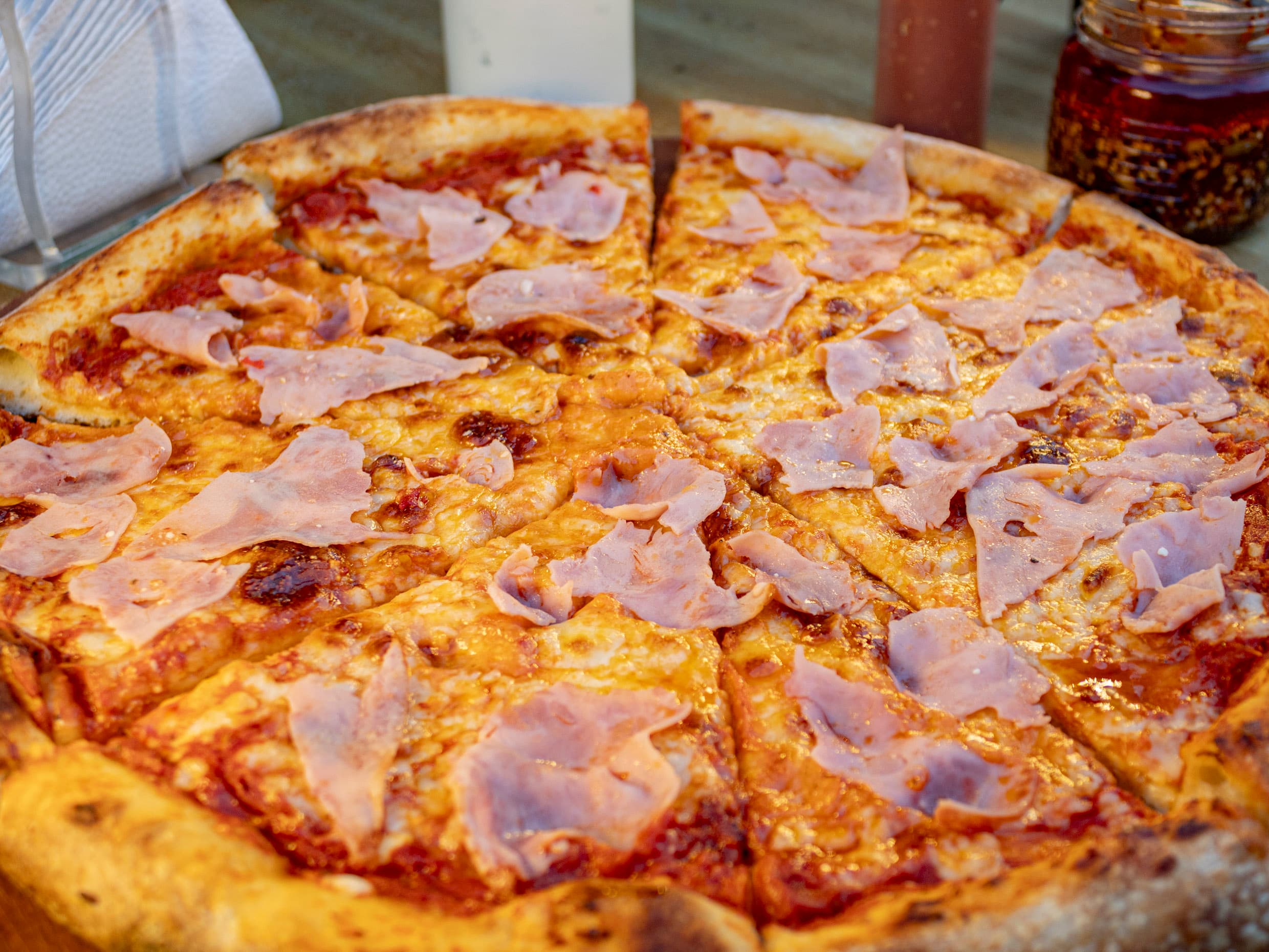 Pizza de Jamon Familiar