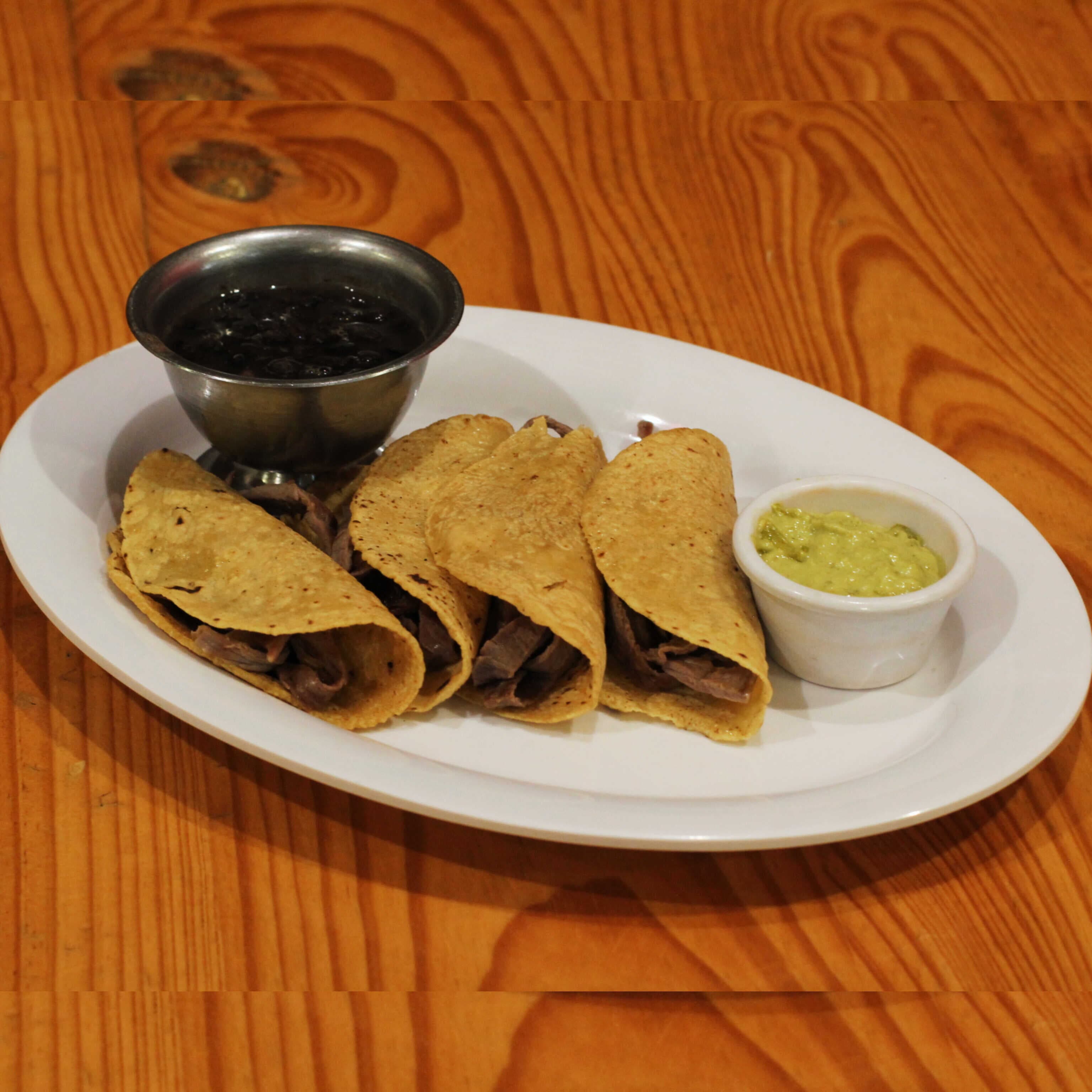 Tacos de Cecina. 4Pz