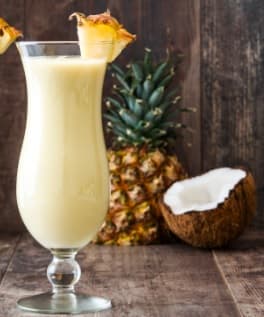 Piña Colada sin Licor (Copa)