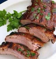 Costilla Bañada con Salsa de Chile Seco 500 G