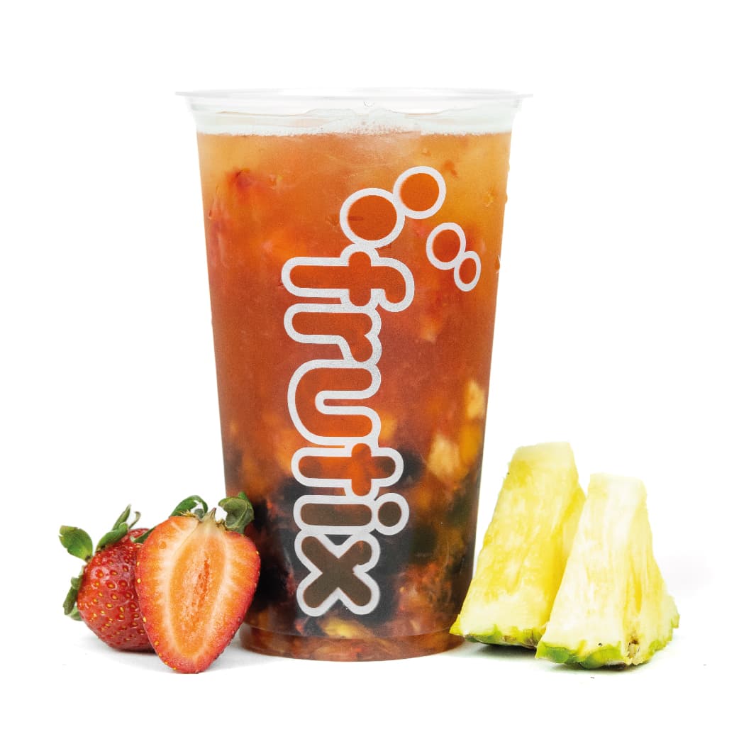 Bubble Tea de Fresa Maracuyá