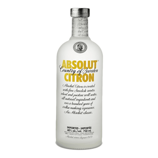 VODKA ABSOLUT LIMON 750 ML