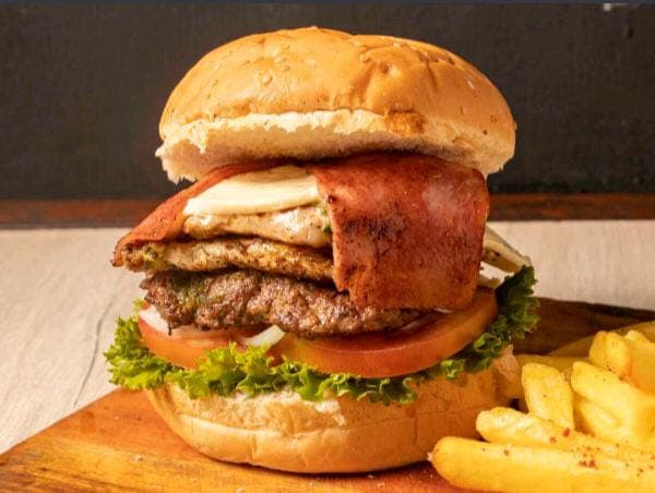 Combo-Hamburguesa Triple Grosera 2 X 1