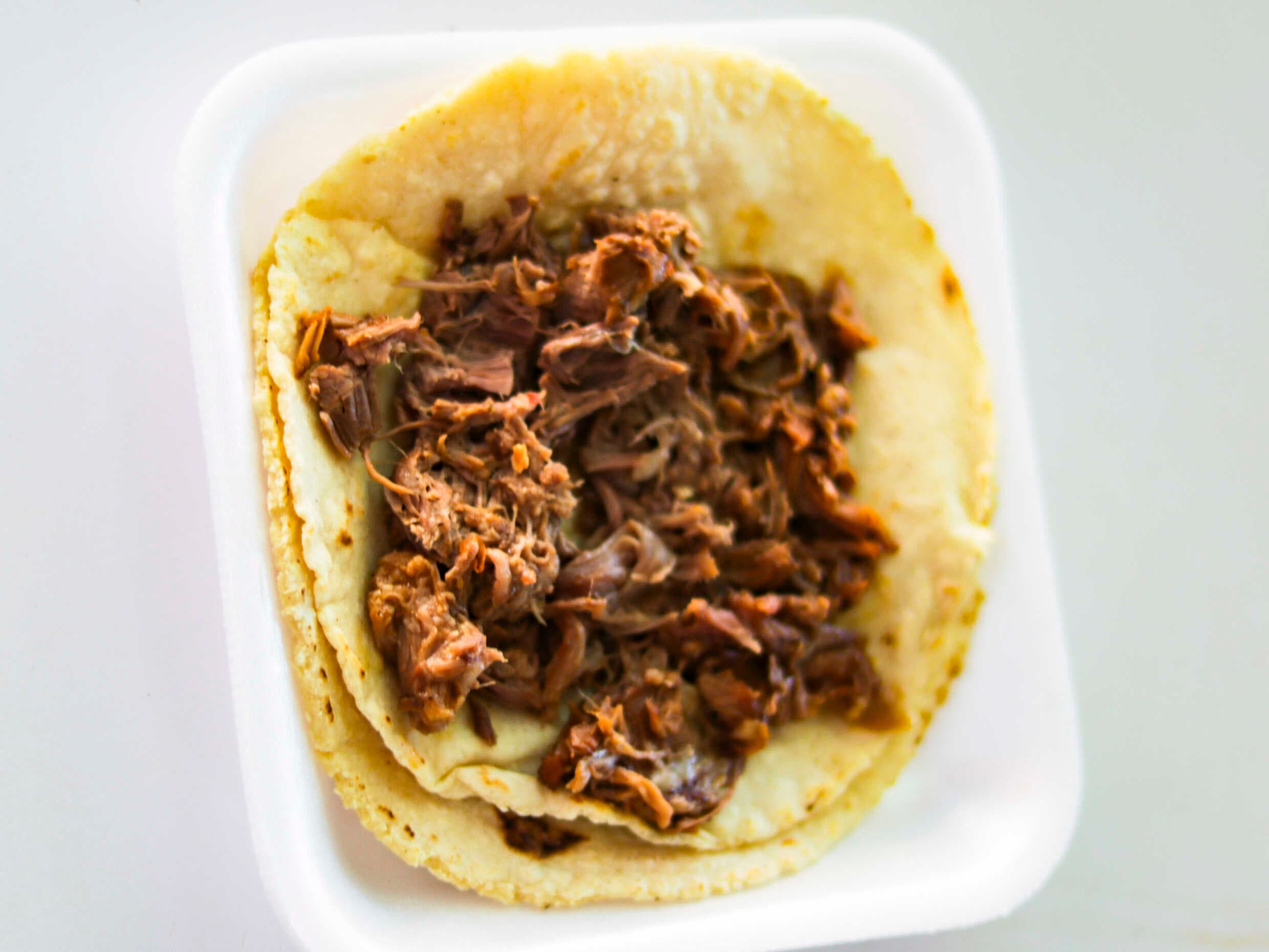 Taco de birria