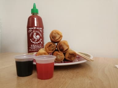 Combo 5 Rollitos Primavera + Coca