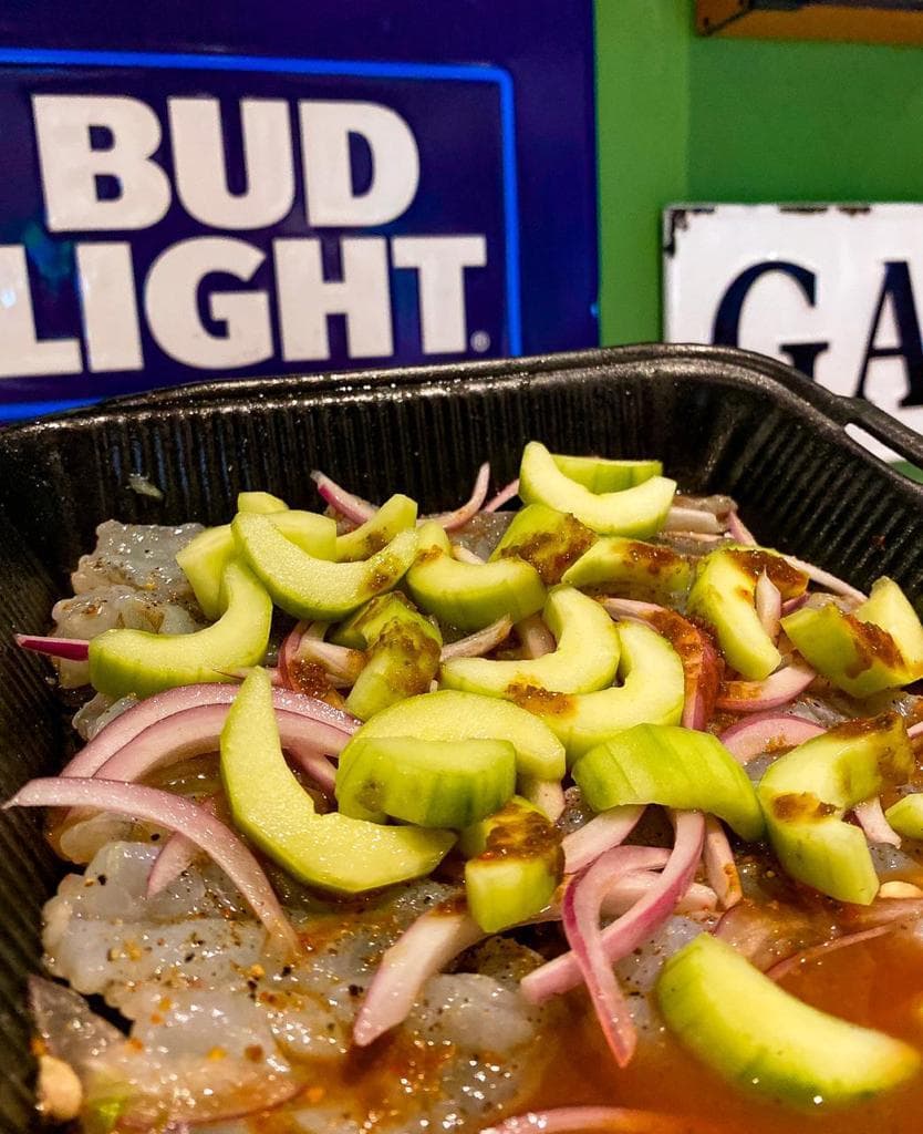 Camarones al Aguachile