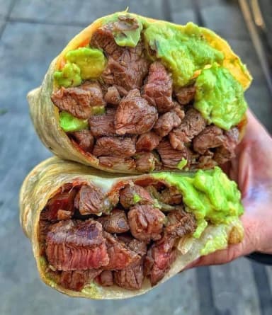 Burrito de Asada al Carbón