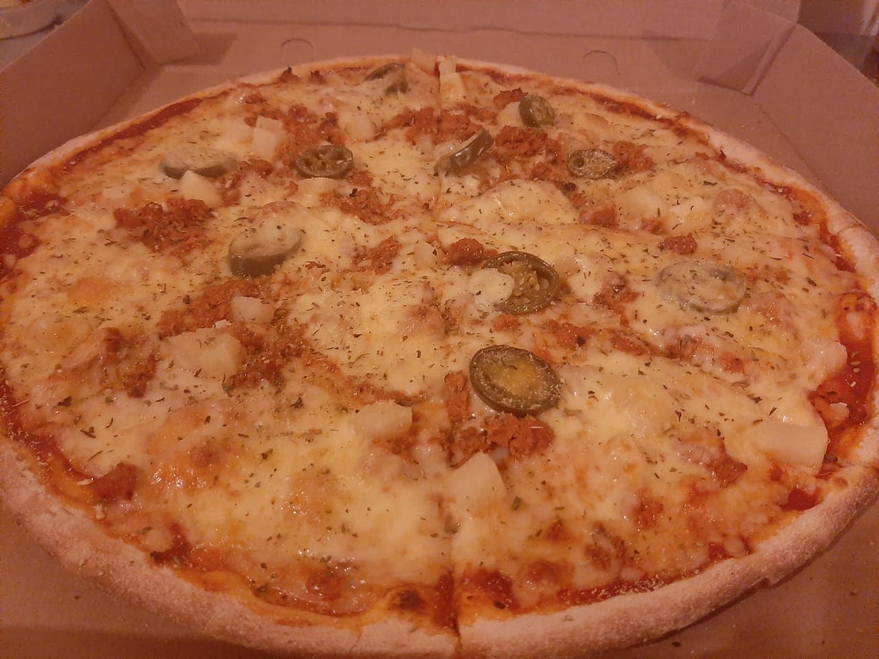 Pizza ranchera