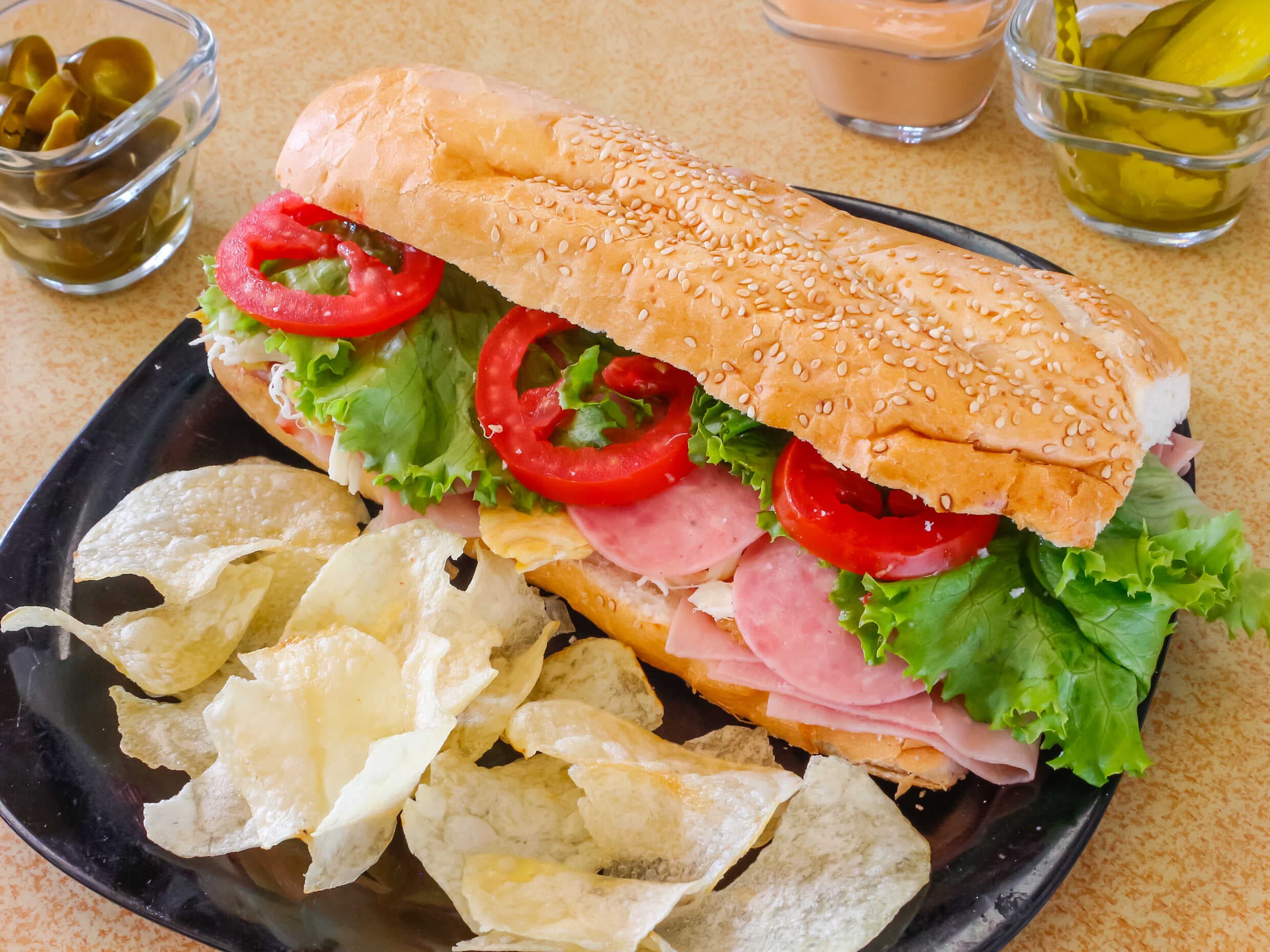 Baguette de Jamón York