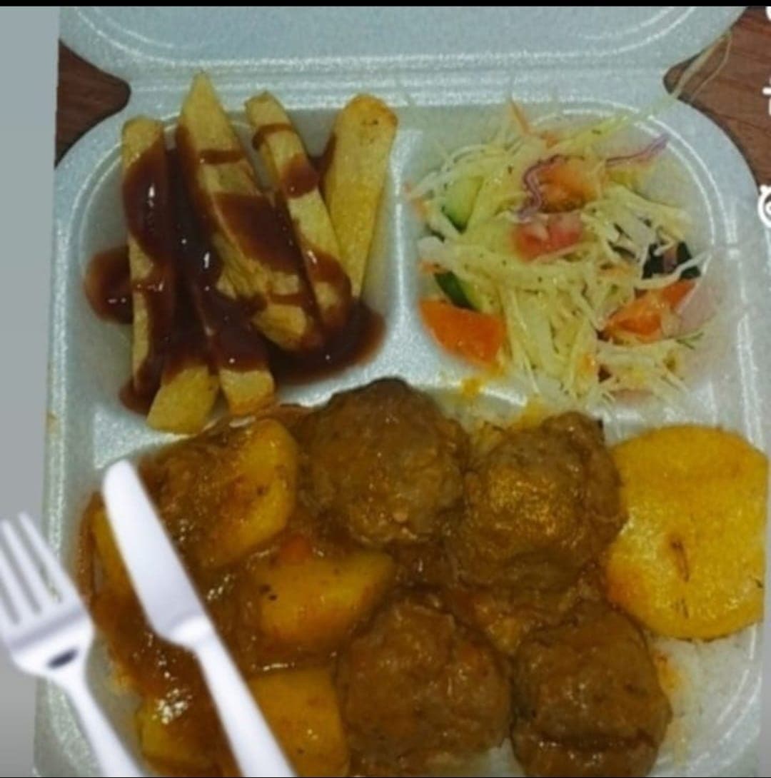 Bandeja Albóndigas