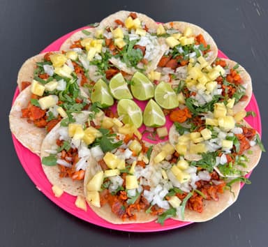 12 Tacos al Pastor.