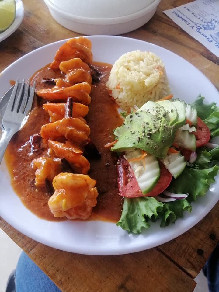 Camarones a la Diabla