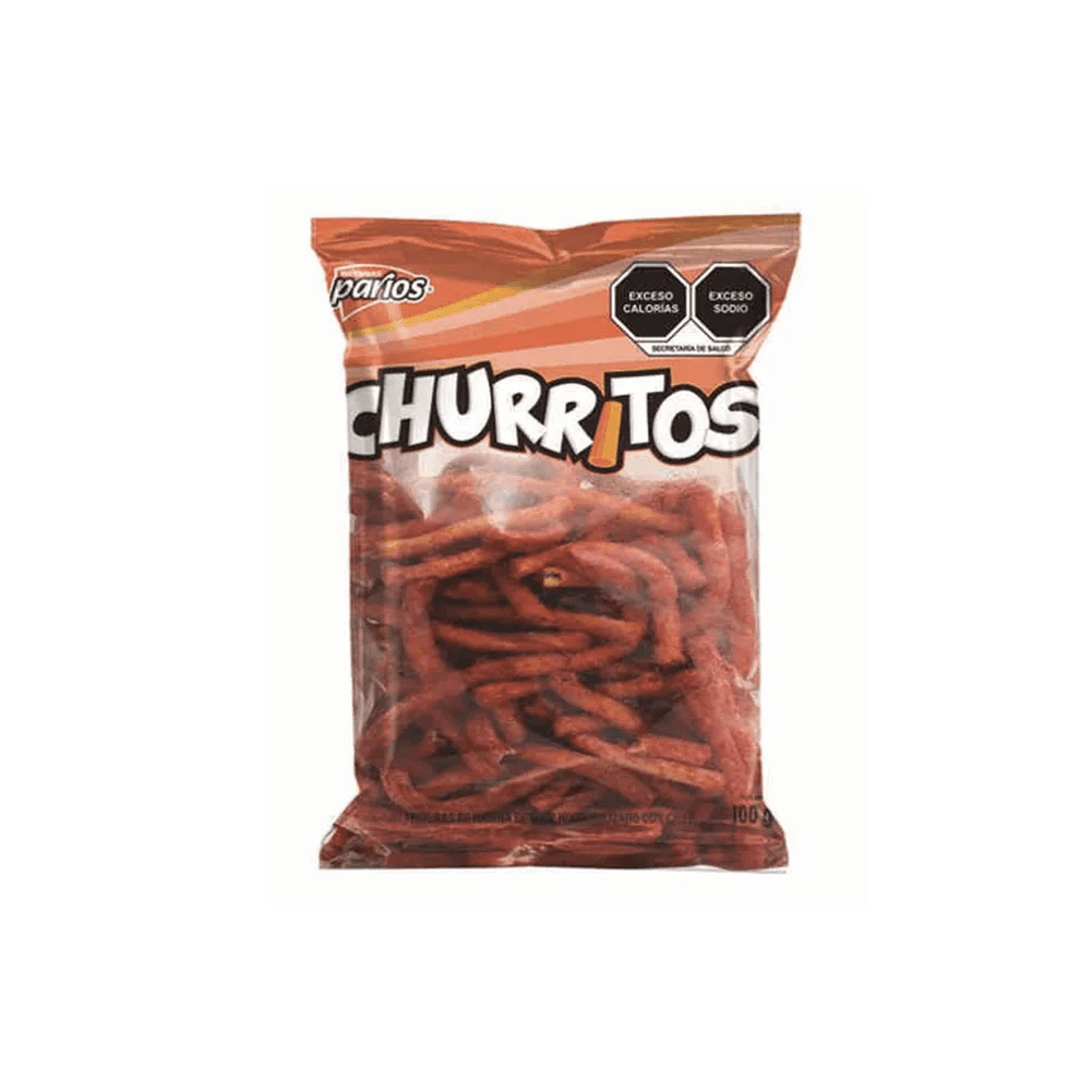 CHURRITOS CHILE PARIOS 100GR           .