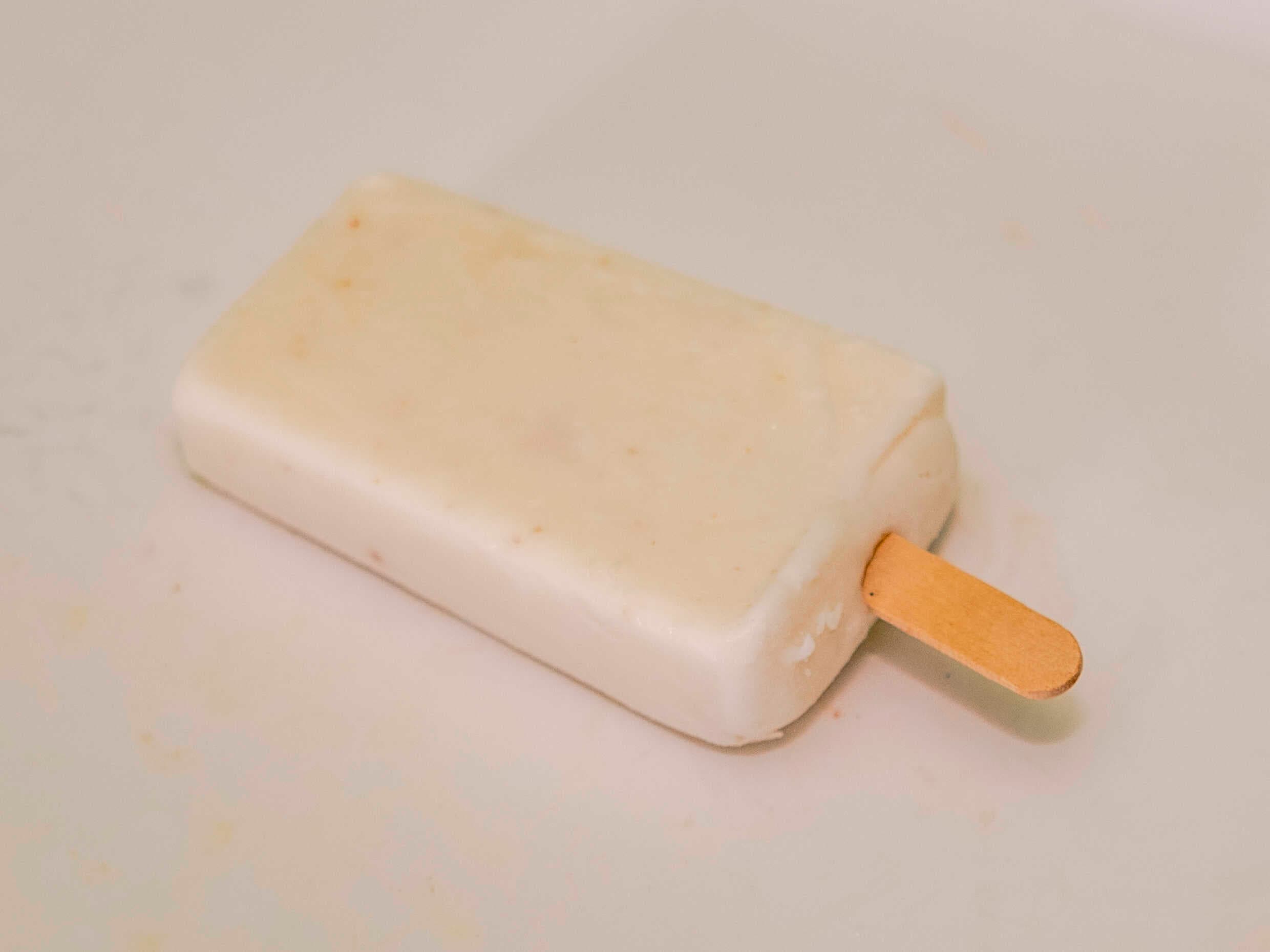 Paleta de coco sencilla
